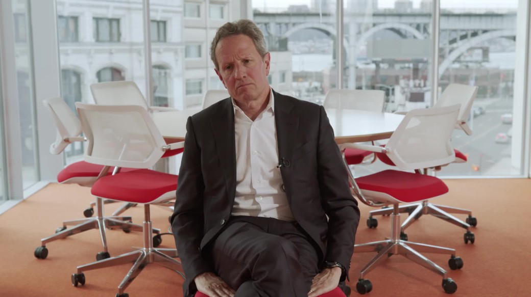 Story from the interview with Timothy Geithner - Obama Presidency Oral ...